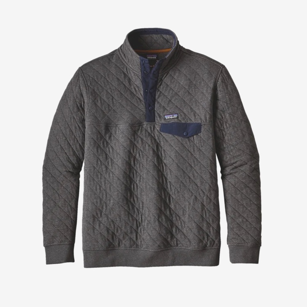 Organic Cotton Quilt Snap-T Pullover